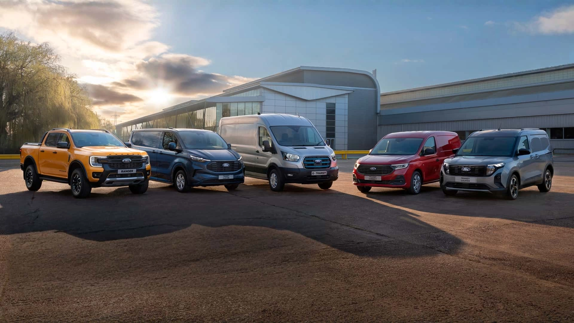 Gamma veicoli commerciali ford