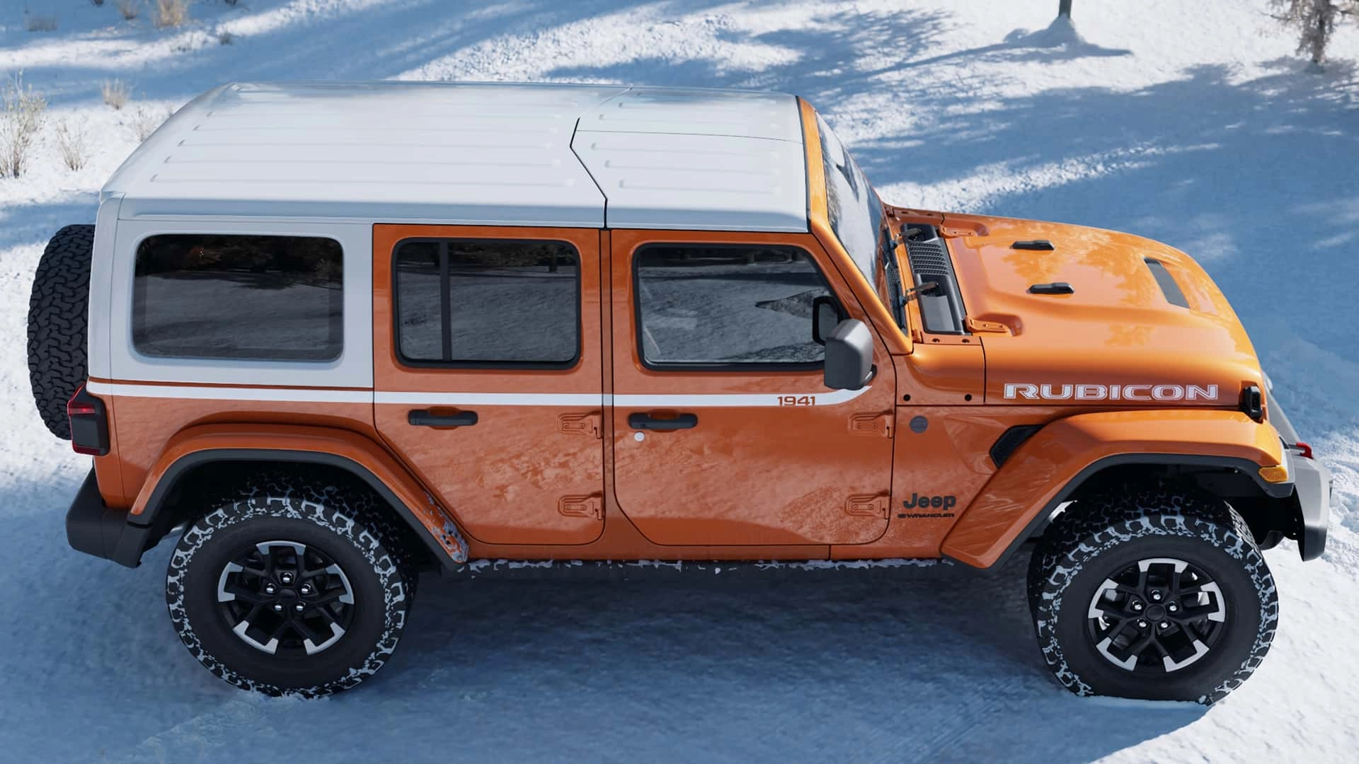 Jeep wrangler whitecap