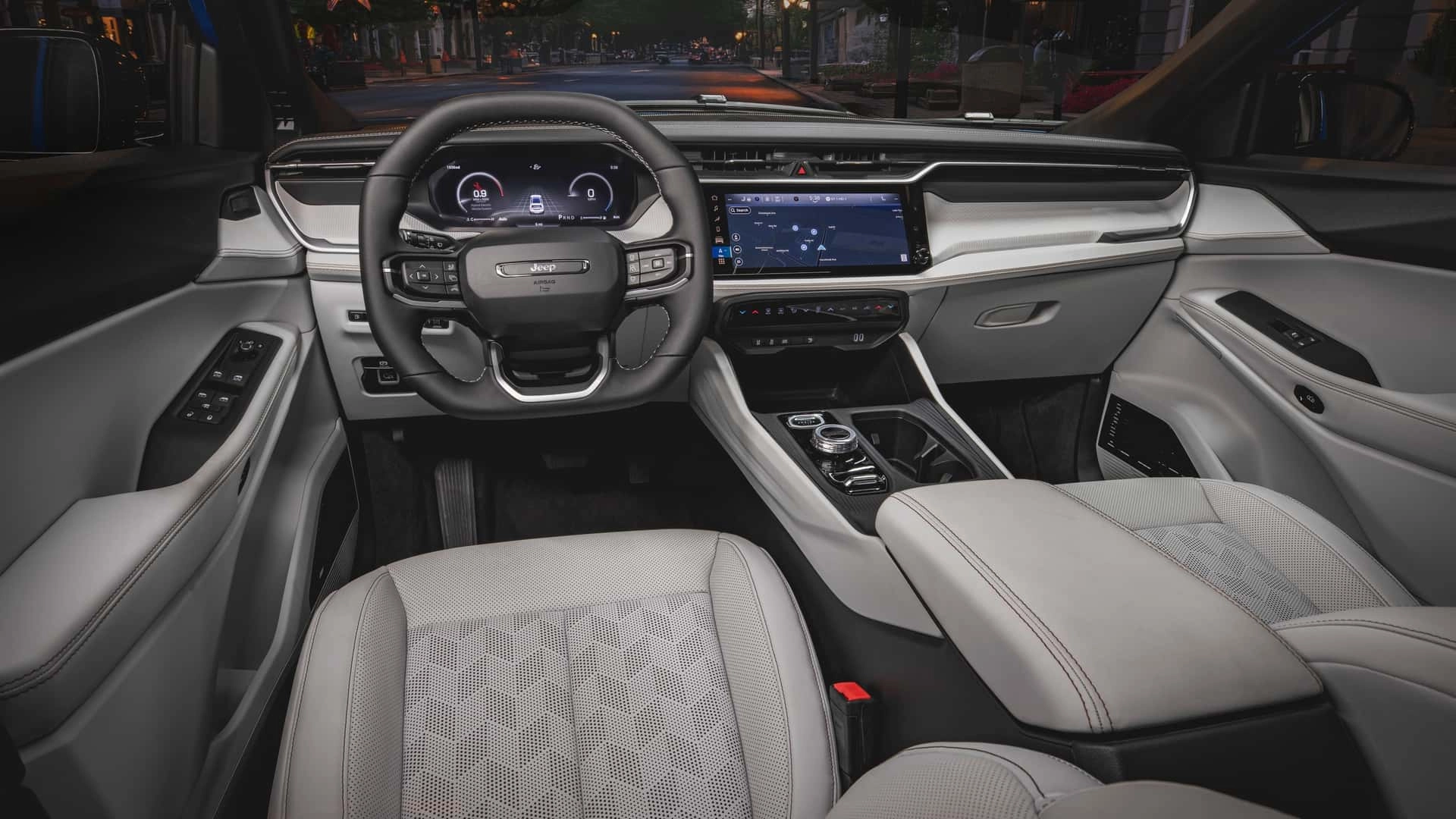 2026 jeep cherokee overland interior