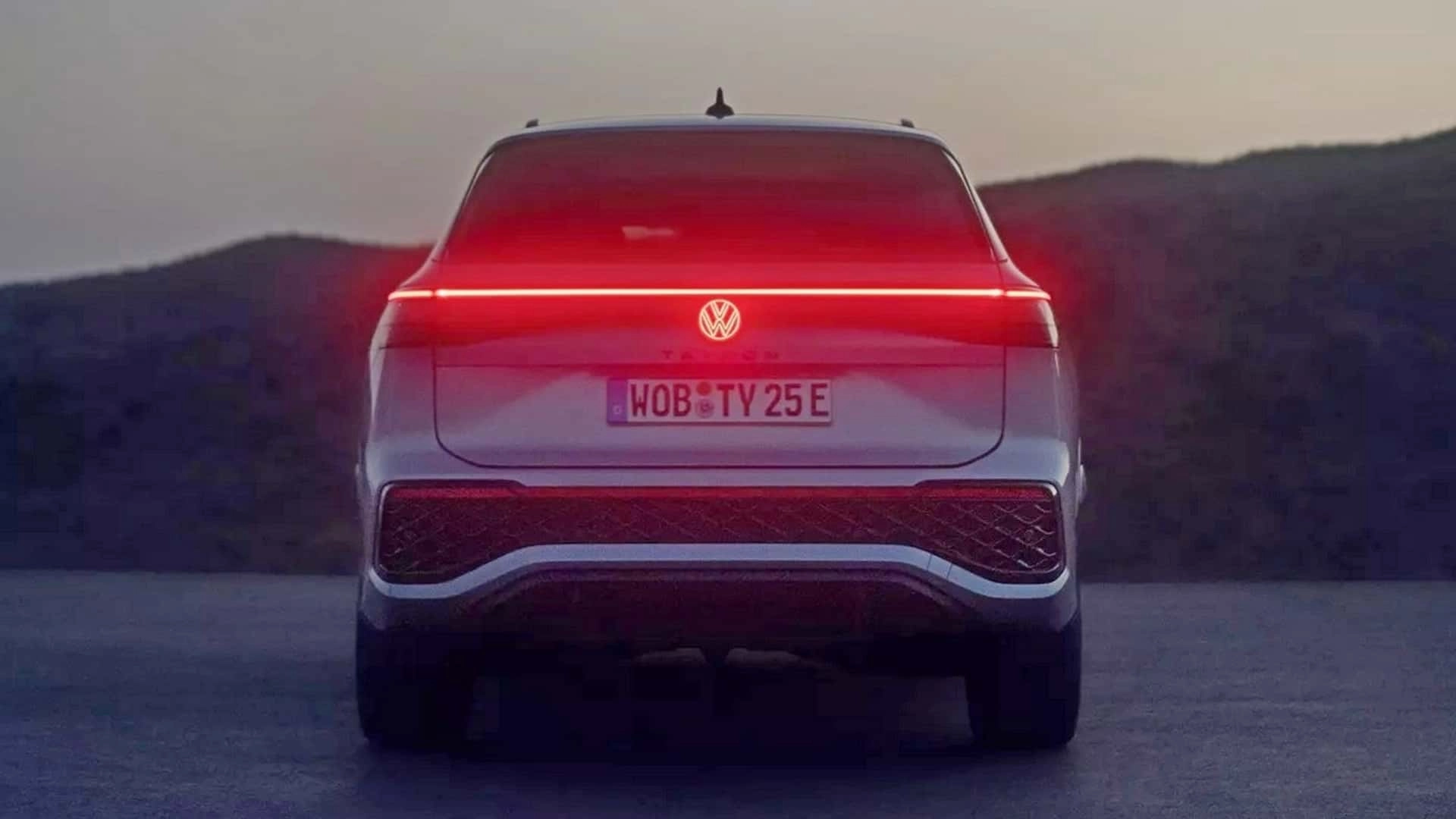 Volkswagen tayron 2025 teasers